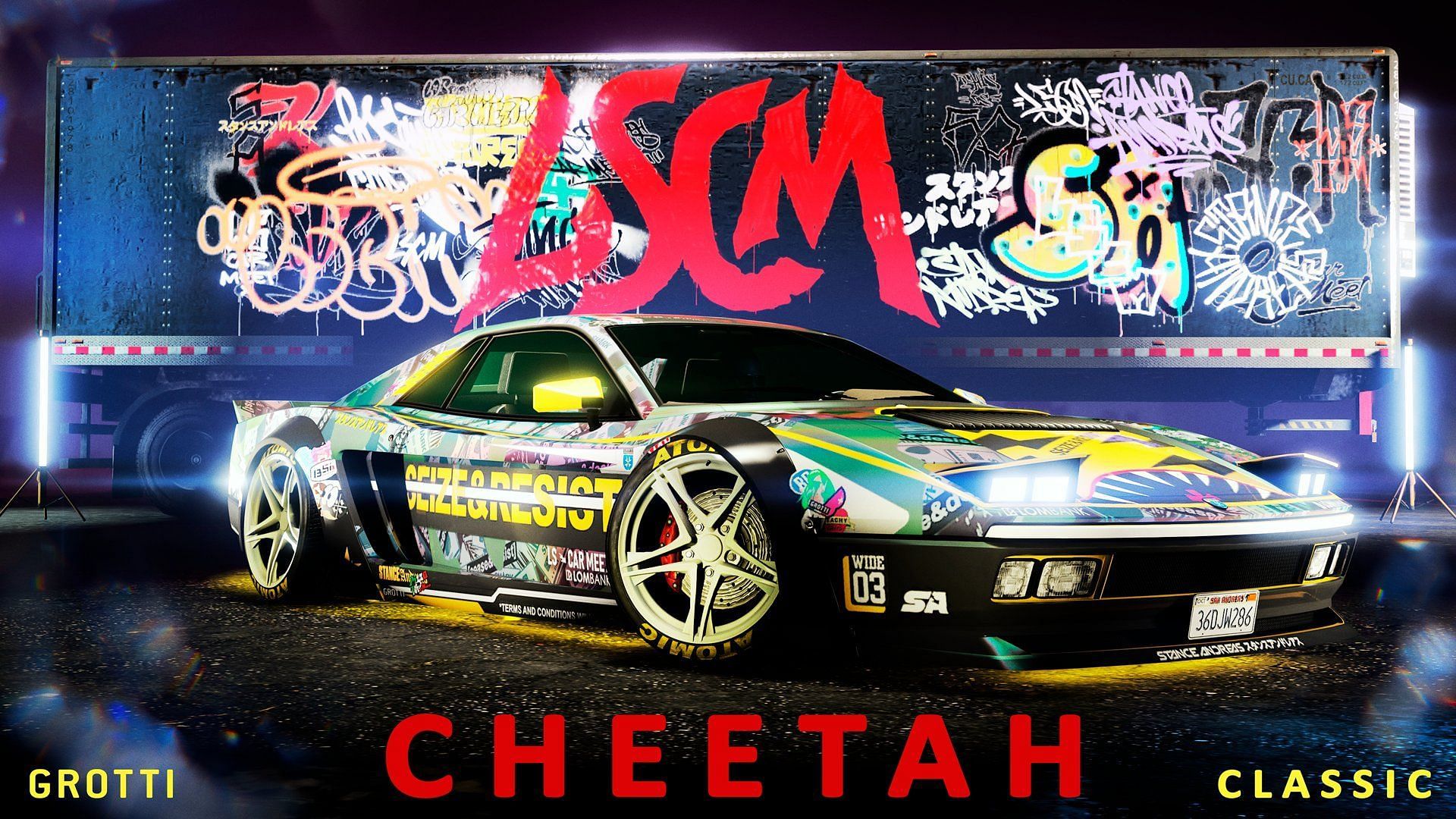Grotti LSCM Cheetah Classic is one of the newest cars at the moment (Image via Rockstar Games)